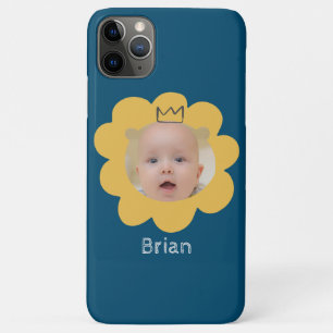 Capa Para iPhone 11 Pro Max Foto Do Bebê Lion Cute