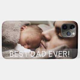 Capa Para iPhone 11 Pro Max Foto do melhor Dia de os pais nunca