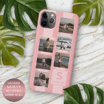 Capa Para iPhone 11 Pro Max Fotos Simples Personalizadas em Rosa Bege<br><div class="desc">Capa de iPhone com design de colagem de 6 fotos contemporâneas. Com espaço para personalizar e customizar com nome, monograma ou iniciais, e seis fotografias de sua escolha. Presente muito bonito para o Dia das Mães ou Dia dos Namorados. Capa bonita, moderna e legal para a pessoa antenada e amante...</div>
