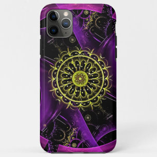 Capa Para iPhone 11 Pro Max Fractal Zazzle_Growth.