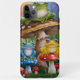 Capa Para iPhone 11 Pro Max Froggie Friends