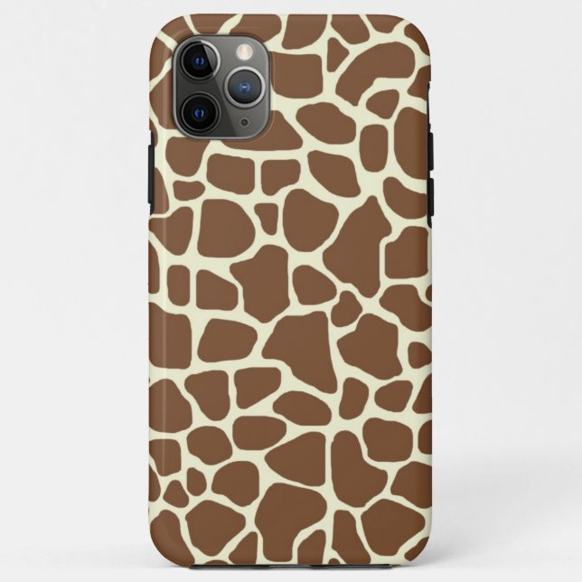 Capa Para iPhone 11 Pro Max Girafa (Verso)