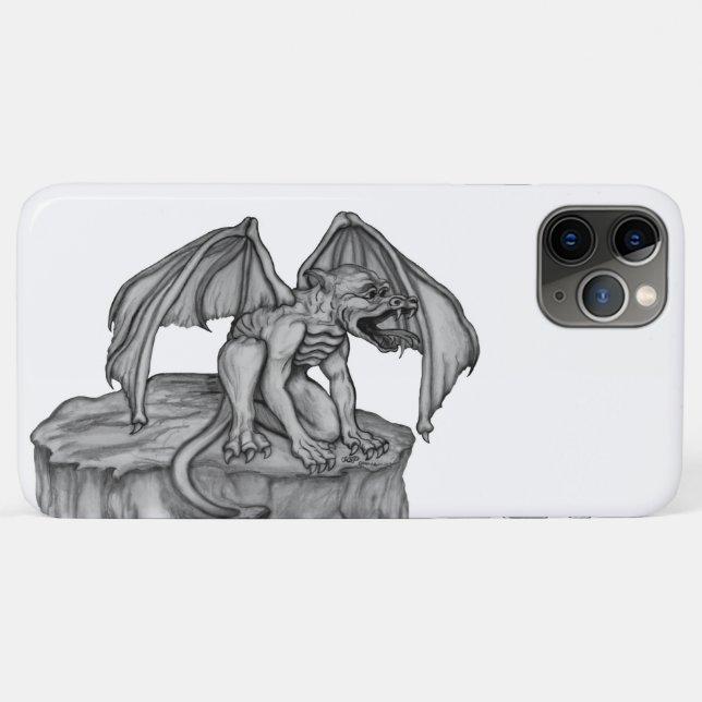 Capa Para iPhone 11 Pro Max Golem Gargoyle (Verso (horizontal))