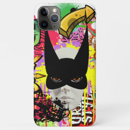 Capa Para iPhone 11 Pro Max Grafite moderna elegante única vibrante pintada