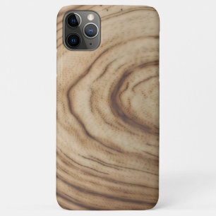 Capa Para iPhone 11 Pro Max Grão de Madeira Rústico Casamento Minimalista Eleg