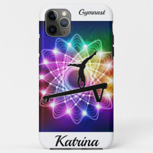 Capa Para iPhone 11 Pro Max Gymnastics Balance Beam Swirl Case-Mate