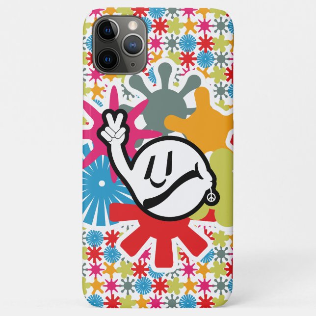Capa Para iPhone 11 Pro Max HIPPIE ICON lines ver 2023 BY MASANSER (Verso)