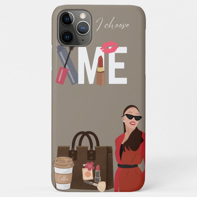 Capa Para iPhone 11 Pro Max Hoje eu escolho-me (Verso)
