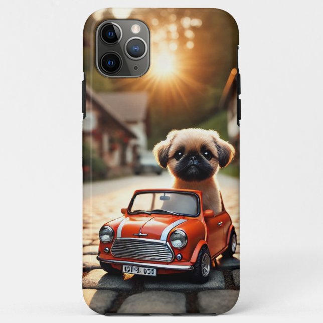 Capa Para iPhone 11 Pro Max Hülle mit Mops und Mini Morris (Verso)