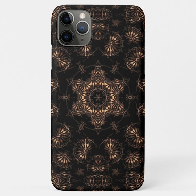 Capa Para iPhone 11 Pro Max Idade do Bronze Mandala (Verso)