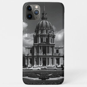 Capa Para iPhone 11 Pro Max Igreja Saint Louis Invalides Paris França Vintage