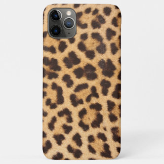 Capa Para iPhone 11 Pro Max Impressão de Leopardo