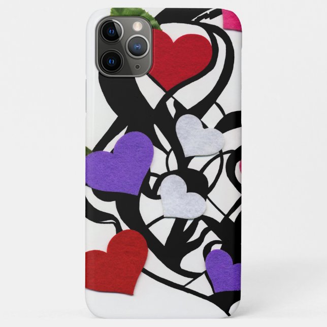 Capa Para iPhone 11 Pro Max iPhone 11 Pro Max Case-Mate "Heart Felt" (Verso)