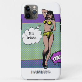 Capa Para iPhone 11 Pro Max iPhone / iPad case Rockabilly Babe HAMbWG