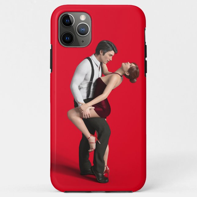 Capa Para iPhone 11 Pro Max iPhone / iPad do casal Dancer (Verso)