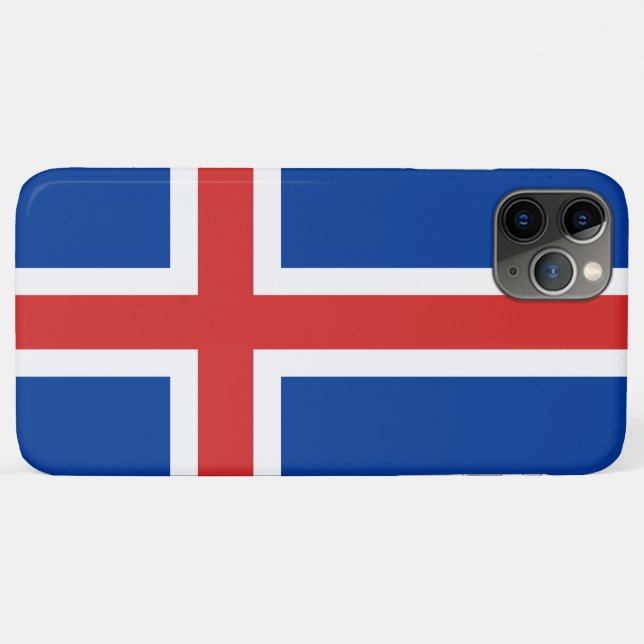 Capa Para iPhone 11 Pro Max Islândia (Verso (horizontal))