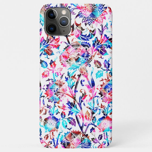 Capa Para iPhone 11 Pro Max Jardim floral antigo (Verso)