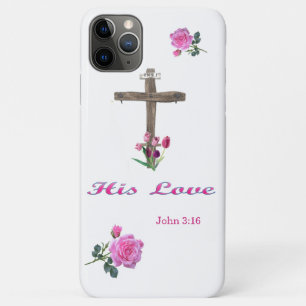 Capa Para iPhone 11 Pro Max John 3:16