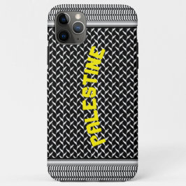 Capa Para iPhone 11 Pro Max Keffiyeh palestino personalizado