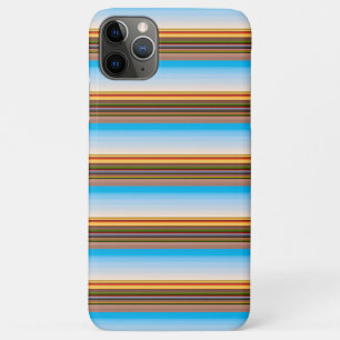 Capa Para iPhone 11 Pro Max Listras coloridas modernas fofas