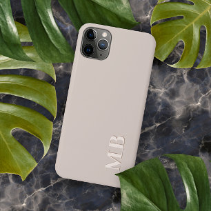 Capa Para iPhone 11 Pro Max Luz Personalizada Bege Creme Natural Neutro Ecru