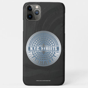 Capa Para iPhone 11 Pro Max Manhole Cobrir Manhattan