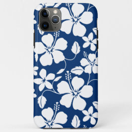 Capa Para iPhone 11 Pro Max Marinho HAWAIIAN HULA (HIBISCUS)