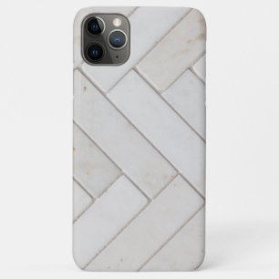 Capa Para iPhone 11 Pro Max Mármore Branco Elegante