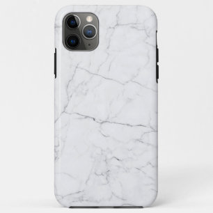 Capa Para iPhone 11 Pro Max Mármore Branco Elegante