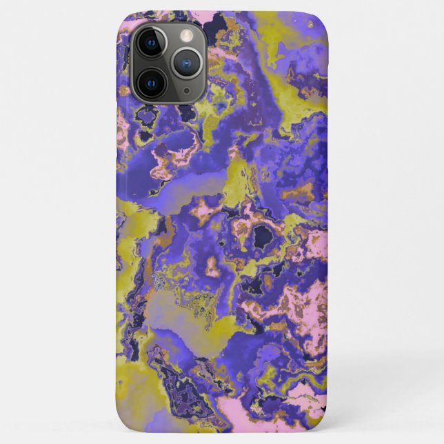 Capa Para iPhone 11 Pro Max Mármore Radioativo (Verso)