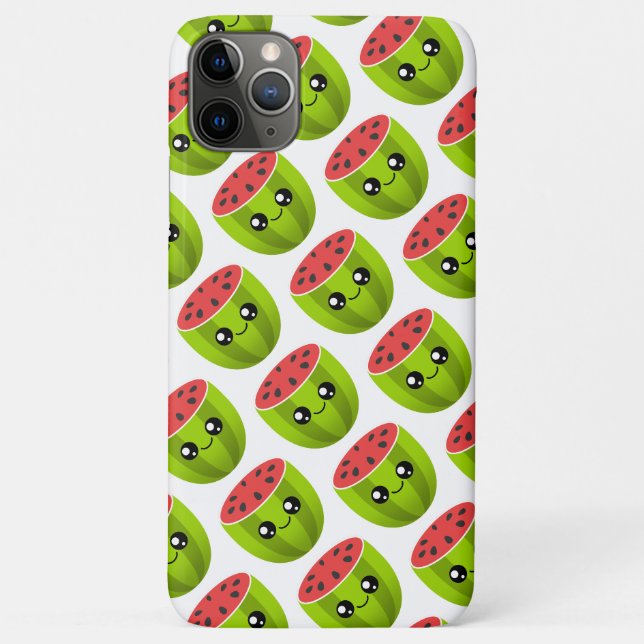 Capa Para iPhone 11 Pro Max Melancia (Verso)