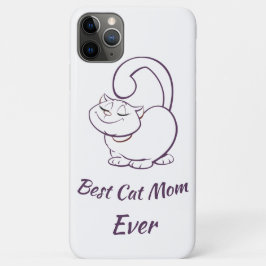 Capa Para iPhone 11 Pro Max Melhor Mãe De Gato