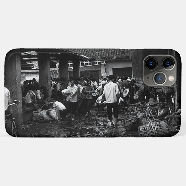 Capa Para iPhone 11 Pro Max Mercado de Changsha da China antiga (Verso (horizontal))