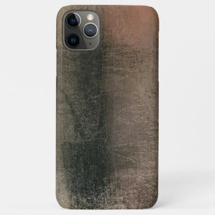 Capa Para iPhone 11 Pro Max Moderno Abstrato Rosa Preto Dourado Grunge