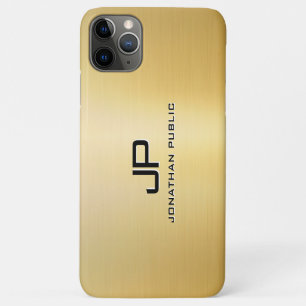 Capa Para iPhone 11 Pro Max Monograma de Modelo personalizável com aparência D