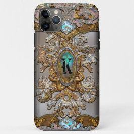 Capa Para iPhone 11 Pro Max Monograma francês perucho