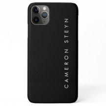 Monograma, preto e branco, minimalista