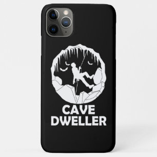 Capa Para iPhone 11 Pro Max Morador De Cavernas - Espeleologia Engraçada De Es