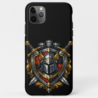 Capa Para iPhone 11 Pro Max Mythic Realms Knightly Crest