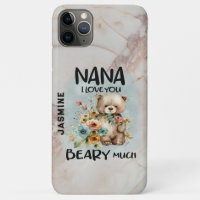 Nana I Love You Beary Muita - Nome Personalizado