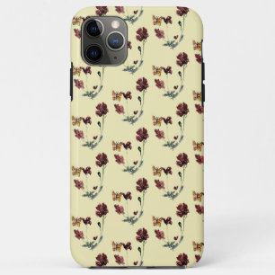 Capa Para iPhone 11 Pro Max Natureza Padrão Borboleta Borboletas Cor Personali