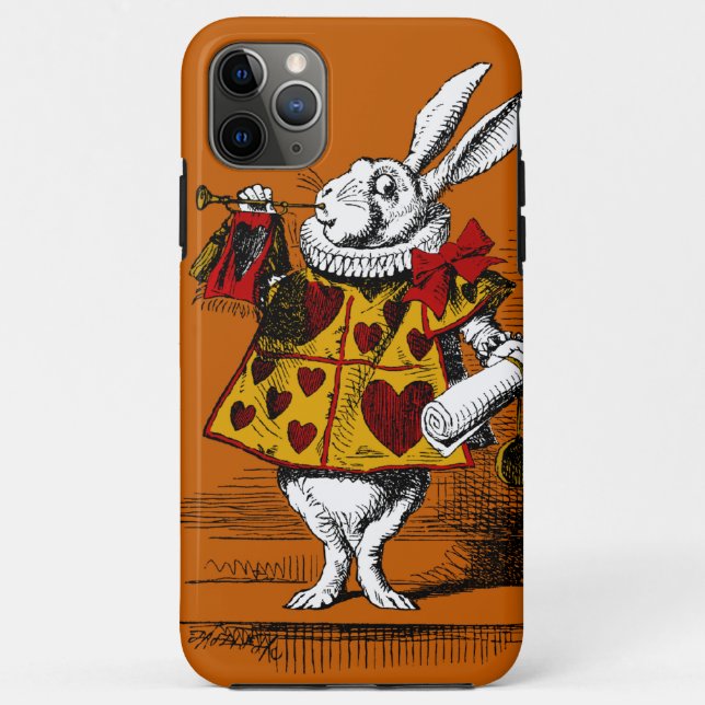 Capa Para iPhone 11 Pro Max O Coelho Branco (Verso)