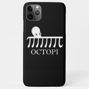 Capa Para iPhone 11 Pro Max Octopi - Engraçado Pi Octopus Math