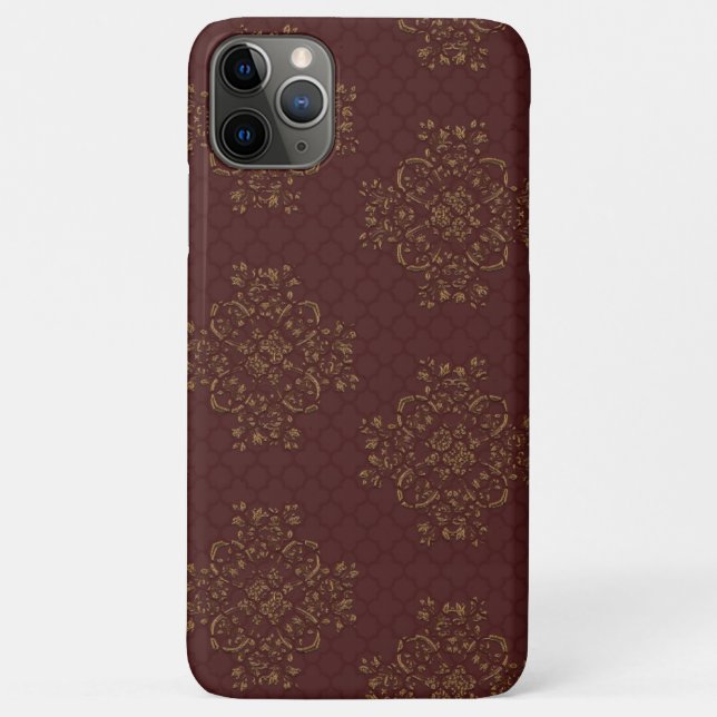 Capa Para iPhone 11 Pro Max Ornamento (Verso)
