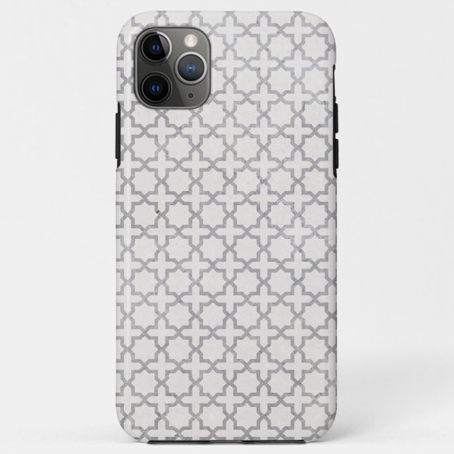 Capa Para iPhone 11 Pro Max Ornamento Arabe Elegante (Verso)