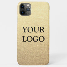 Ouro Limpo Simples Personalizado Sua Logotipo Aqui
