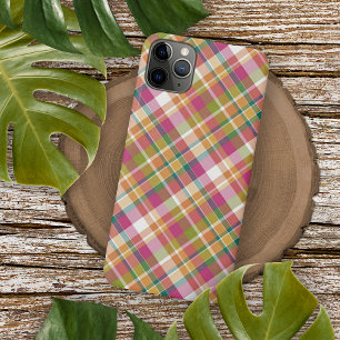 Capa Para iPhone 11 Pro Max Padrão do Chique francês Flair Madras