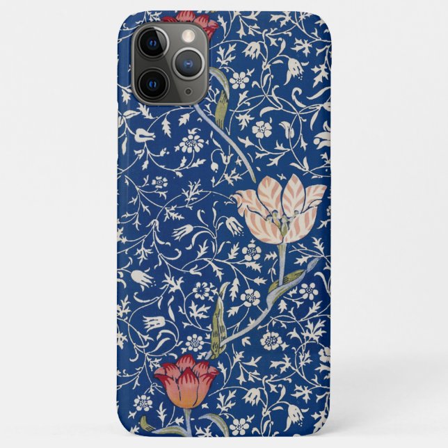Capa Para iPhone 11 Pro Max Padrão Medway de William Morris (Verso)