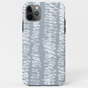 Capa Para iPhone 11 Pro Max Padrão Moderno de Escrivação