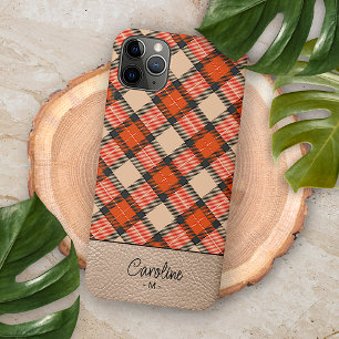 Capa Para iPhone 11 Pro Max Padrão Personalizado de Outono Pumpkin Laranja Mar
